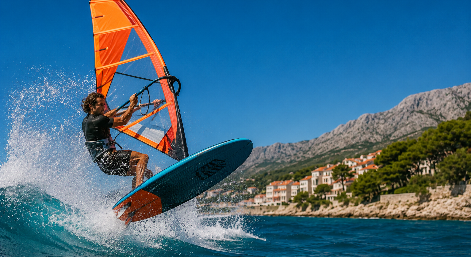 Archipel von Zadar: einer der weltbesten Windsurf-Spots