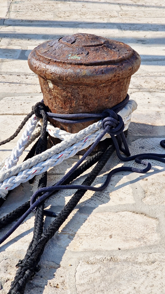 knoten poller richtig festmachen