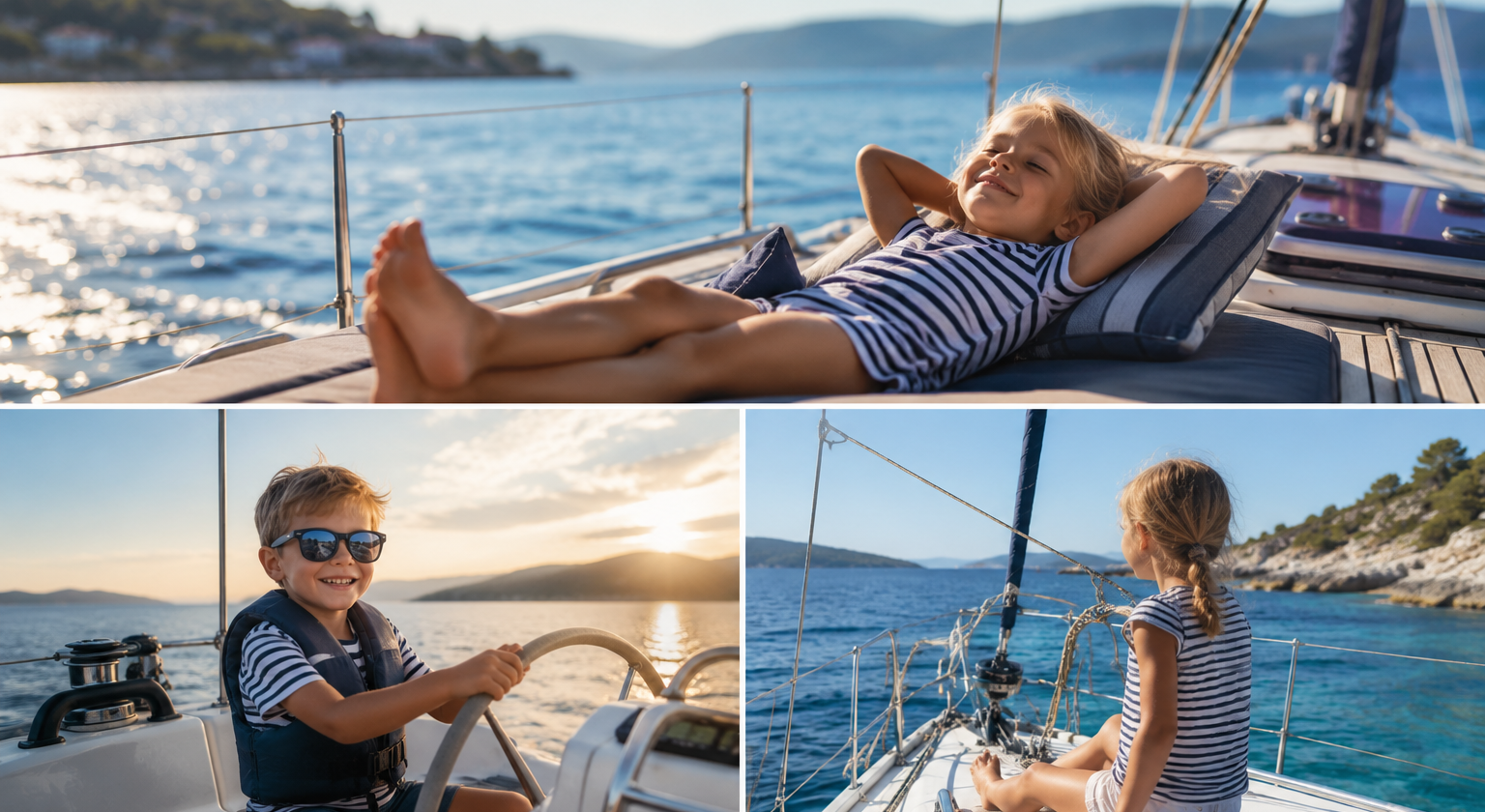 Segeln mit Kids – so wird der Urlaub toll!