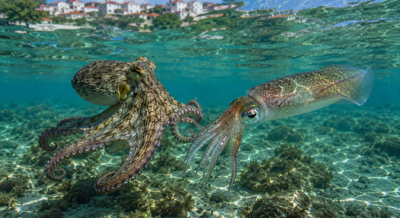 Calamari-Zeit in Kroatien