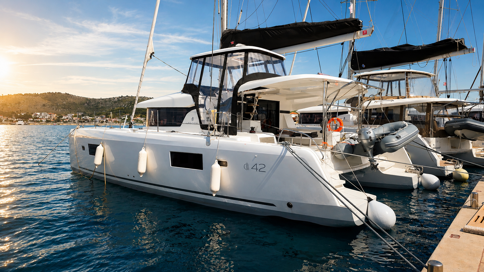 slowdown lagoon 42 sea and more yachtcharter