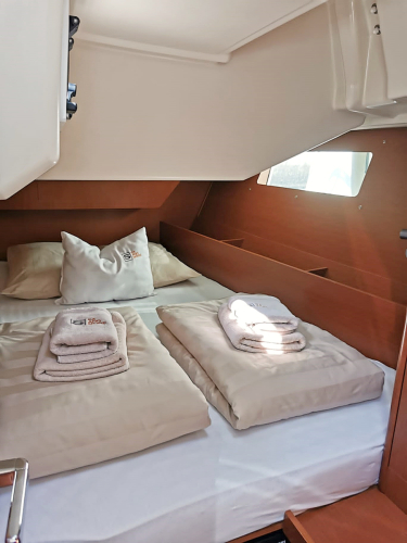 First  Kabine im Bug