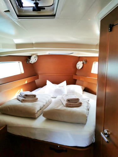 First Kabine mit Ventilatoren