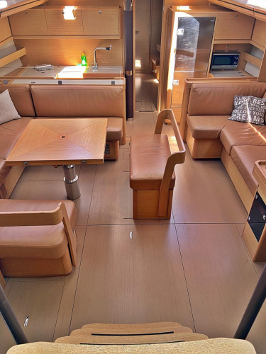 Dufour56-MyWay4 Essgelegenheit