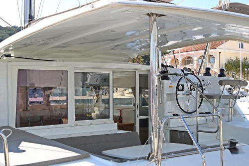 Lagoon 421_Happines Steuerrad