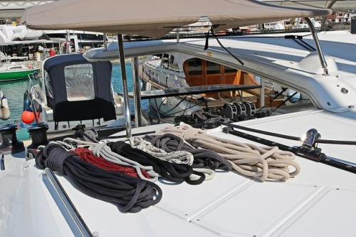 Lagoon 421_Happines Befestigungsleinen