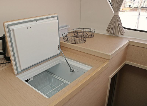 Ocean Pearl Spülmachine geöffnet