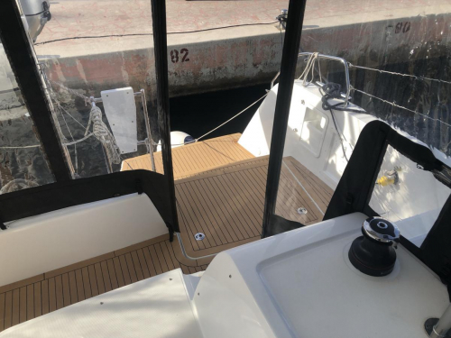 Ocean Pearl Ausgang mit Teak